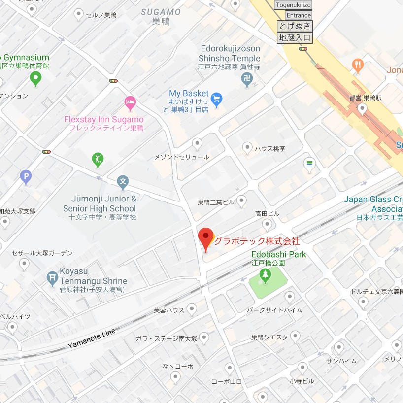 グラボテック「東京営業所」 アクセスマップ